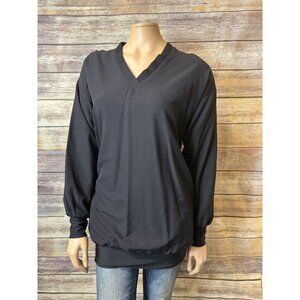 Dusica Kotur Sacks V Neck Pullover Sweatshirt Polyester Blend size 1 S Small 2 4
